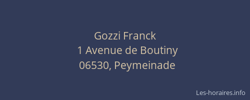 Gozzi Franck