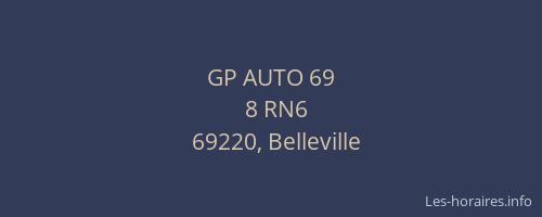 GP AUTO 69