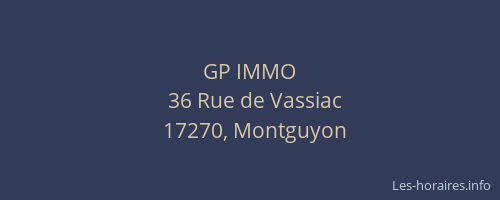 GP IMMO