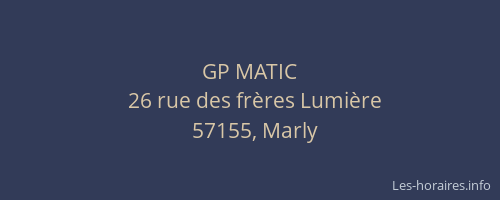 GP MATIC