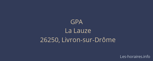 GPA