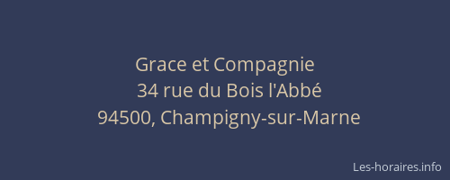 Grace et Compagnie