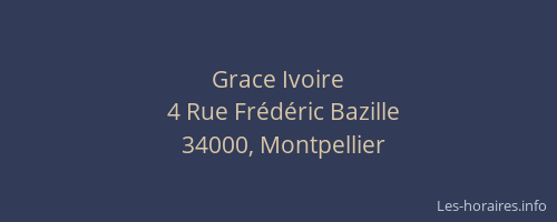 Grace Ivoire