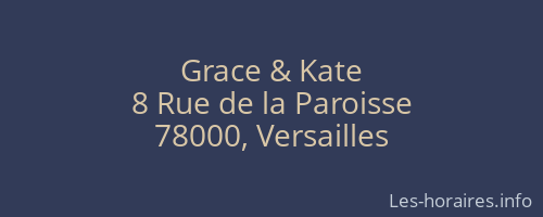 Grace & Kate