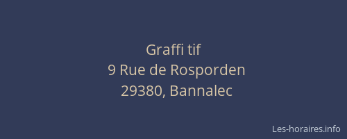 Graffi tif