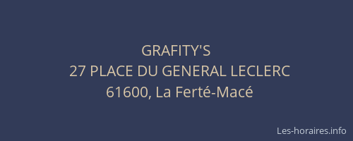 GRAFITY'S