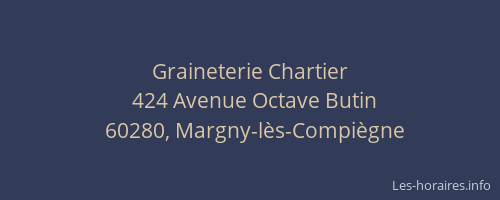 Graineterie Chartier
