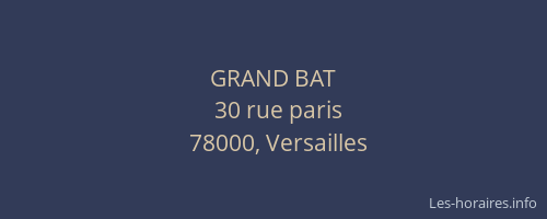 GRAND BAT