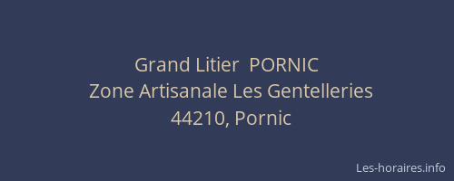 Grand Litier  PORNIC