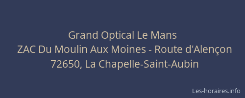 Grand Optical Le Mans