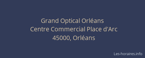 Grand Optical Orléans