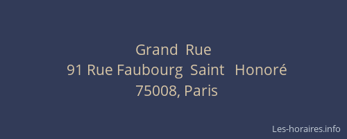 Grand  Rue