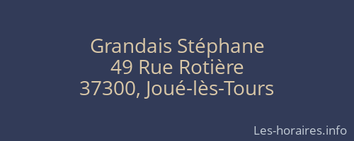 Grandais Stéphane
