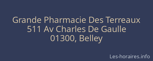 Grande Pharmacie Des Terreaux