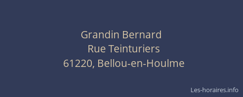 Grandin Bernard