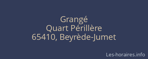 Grangé