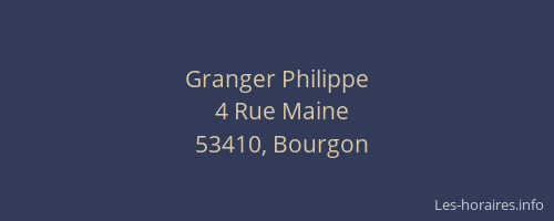 Granger Philippe