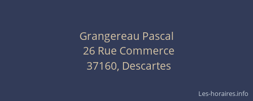 Grangereau Pascal