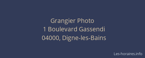 Grangier Photo