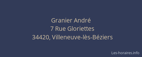 Granier André