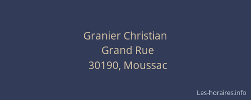 Granier Christian