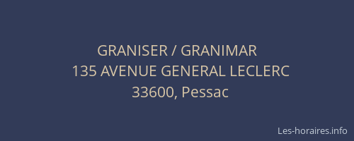 GRANISER / GRANIMAR