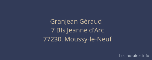 Granjean Géraud