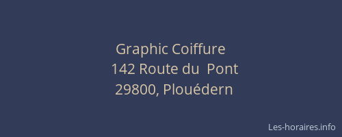 Graphic Coiffure