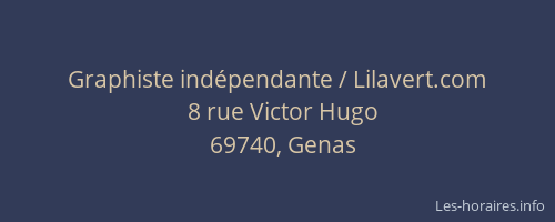 Graphiste indépendante / Lilavert.com