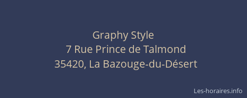 Graphy Style