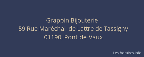 Grappin Bijouterie