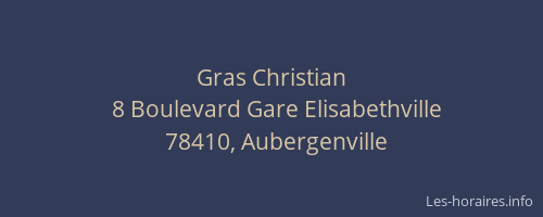 Gras Christian