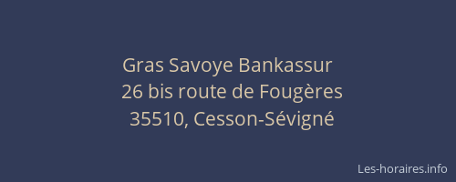 Gras Savoye Bankassur