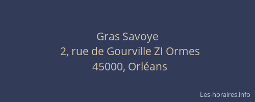 Gras Savoye