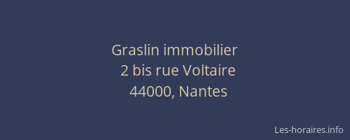Graslin immobilier