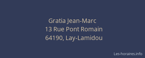 Gratia Jean-Marc
