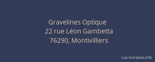 Gravelines Optique