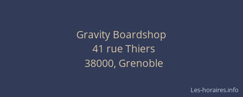 Gravity Boardshop