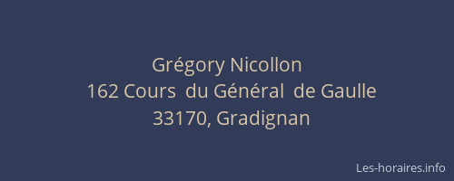 Grégory Nicollon