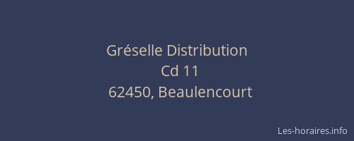 Gr&eacute;selle Distribution