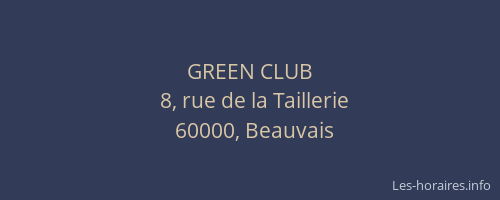 GREEN CLUB