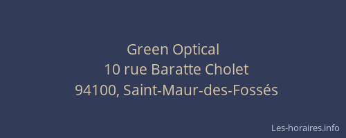 Green Optical