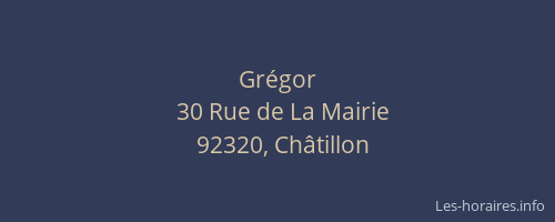 Grégor