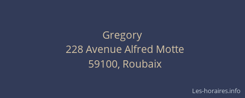 Gregory