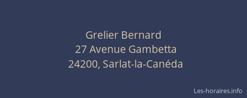 Grelier Bernard