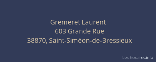 Gremeret Laurent