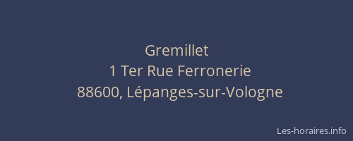 Gremillet