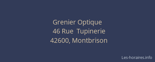 Grenier Optique