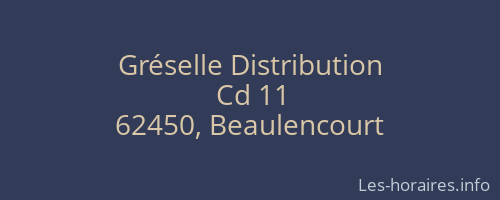 Gréselle Distribution