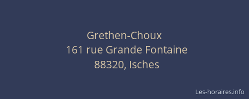 Grethen-Choux